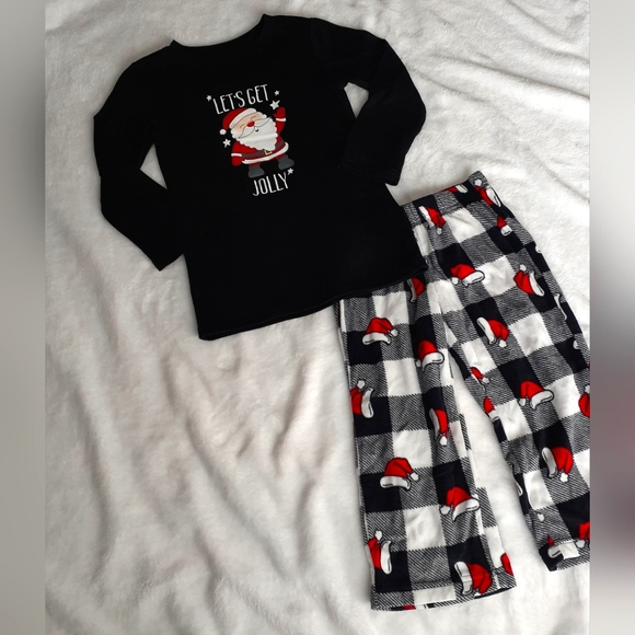 Other - Boy's Christmas Santa Pajama Set Size 4